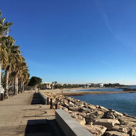Terrasse Vue Mer A 20m Plage Cambrils. Locamar Apt Lourdes